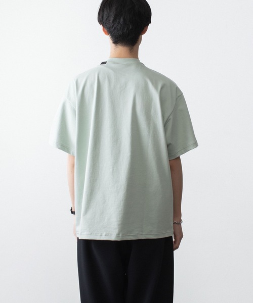 ATTACHMENT（アタッチメント）の「30//2 スビンジャージー エンブロイダリーTEE / 30//2 SUVIN JERSEY EMBROIDERY TEE（Tシャツ/カットソー・メンズ・ホワイト/ライトグリーン/ブラック/グレー・4/1/2/3）」の9枚目の写真