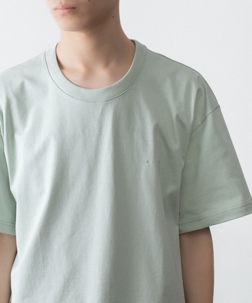 ATTACHMENT（アタッチメント）の「30//2 スビンジャージー エンブロイダリーTEE / 30//2 SUVIN JERSEY EMBROIDERY TEE（Tシャツ/カットソー・メンズ・ホワイト/ライトグリーン/ブラック/グレー・4/1/2/3）」の11枚目の写真