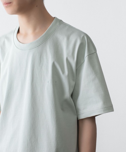 ATTACHMENT（アタッチメント）の「30//2 スビンジャージー エンブロイダリーTEE / 30//2 SUVIN JERSEY EMBROIDERY TEE（Tシャツ/カットソー・メンズ・ホワイト/ライトグリーン/ブラック/グレー・4/1/2/3）」の12枚目の写真