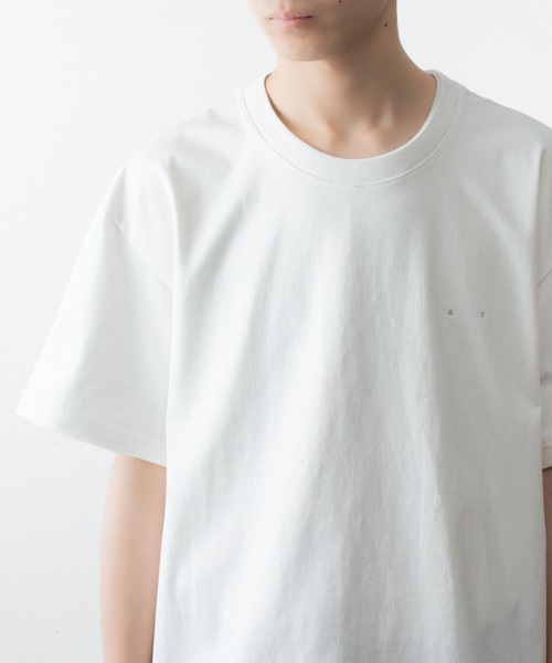 ATTACHMENT（アタッチメント）の「30//2 スビンジャージー エンブロイダリーTEE / 30//2 SUVIN JERSEY EMBROIDERY TEE（Tシャツ/カットソー・メンズ・ホワイト/ライトグリーン/ブラック/グレー・4/1/2/3）」の22枚目の写真