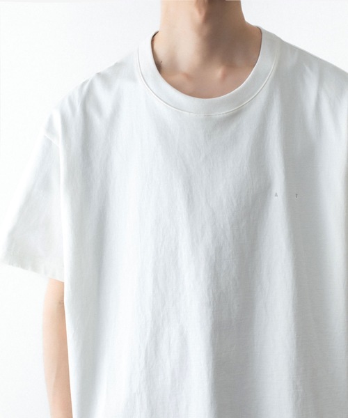ATTACHMENT(アタッチメント)の「30//2 スビンジャージー エンブロイダリーTEE / 30//2 SUVIN JERSEY EMBROIDERY TEE(Tシャツ/カットソー・メンズ・ホワイト/ライトグリーン/ブラック/グレー・4/1/2/3)」の11枚目の写真