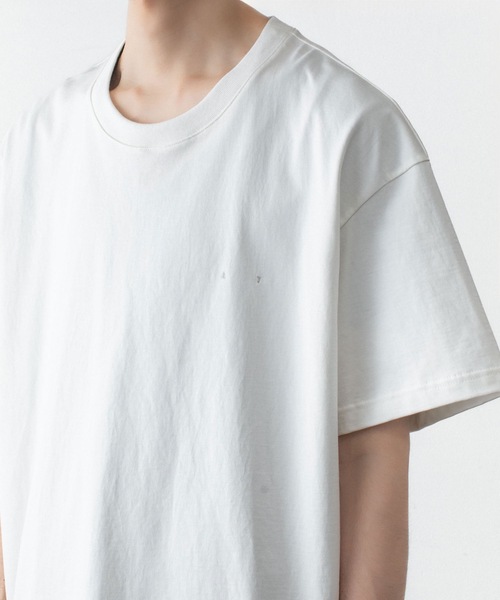 ATTACHMENT(アタッチメント)の「30//2 スビンジャージー エンブロイダリーTEE / 30//2 SUVIN JERSEY EMBROIDERY TEE(Tシャツ/カットソー・メンズ・ホワイト/ライトグリーン/ブラック/グレー・4/1/2/3)」の12枚目の写真