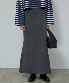 カシミヤミックスニットスカート（スカート）｜AP STUDIO（エーピー
