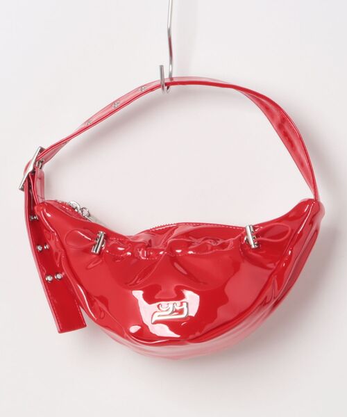 YIE YIE(イエイエ)の「YIE YIE/イエイエ/SASHA BAG(ハンドバッグ・レディース・レッド・F)」の1枚目の写真