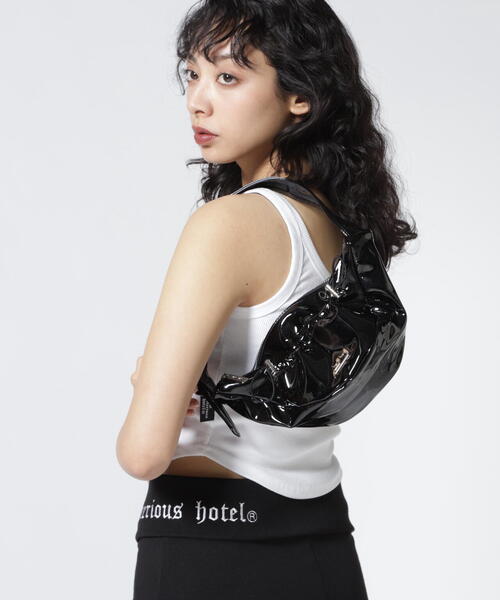 YIE YIE(イエイエ)の「YIE YIE/イエイエ/SASHA BAG(ハンドバッグ・レディース・レッド・F)」の12枚目の写真