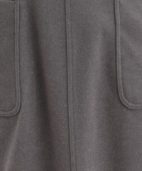 DRESKIP（ドレスキップ）の「【S-LL】あったかすっきり 圧縮ニットナロースカート（スカート・レディース・モスグリーン/ブラック/グレー/チャコールグレー・04/03/02/01）」の12枚目の写真