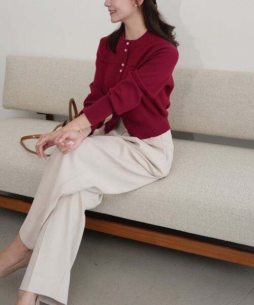 cleblatt コンパクトニットカーディガン コンパクトニットカーディガン/cle blatt(クレブラット)｜クレブラット