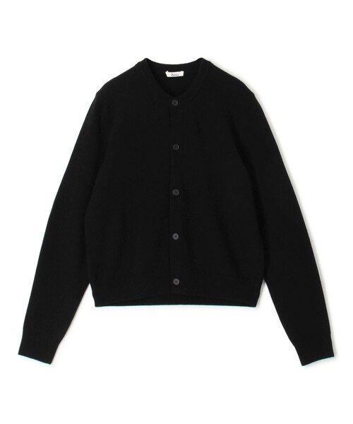 エクストラファインウール クルーネックカーディガン