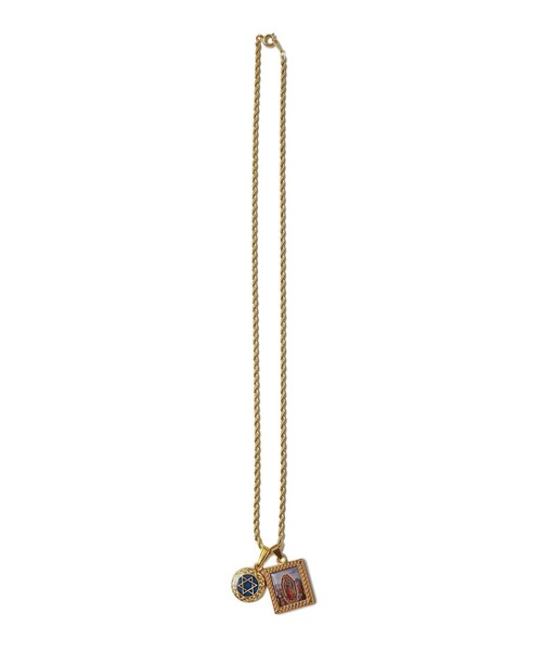 Subciety(サブサエティ)の「Epoxy brass necklace(ネックレス・メンズ・ゴールド・FREE)」の22枚目の写真