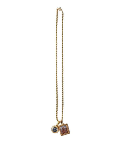 Subciety(サブサエティ)の「Epoxy brass necklace(ネックレス・メンズ・ゴールド・FREE)」の2枚目の写真