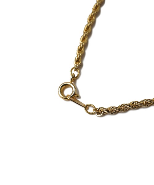 Subciety(サブサエティ)の「Epoxy brass necklace(ネックレス・メンズ・ゴールド・FREE)」の5枚目の写真