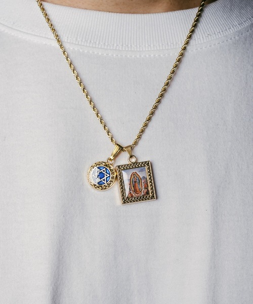 Subciety(サブサエティ)の「Epoxy brass necklace(ネックレス・メンズ・ゴールド・FREE)」の16枚目の写真