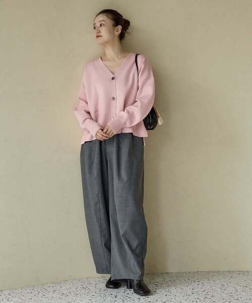 追加4》スーパーファインスムース ショートカーディガン（カーディガン