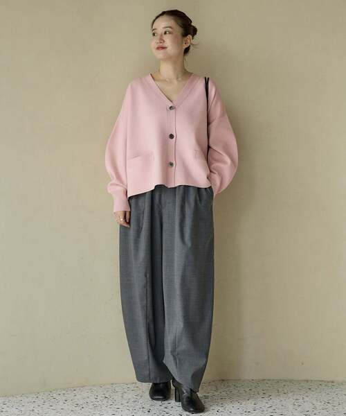 追加4》スーパーファインスムース ショートカーディガン（カーディガン