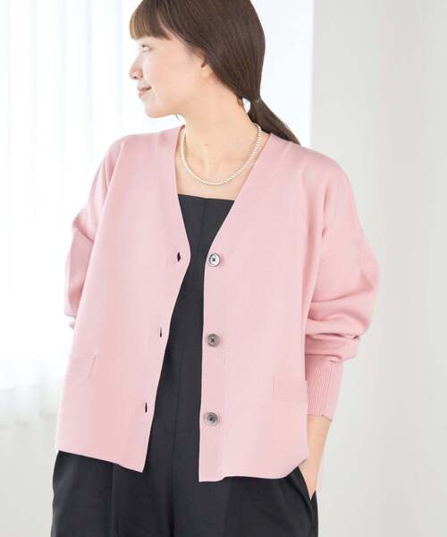 追加4》スーパーファインスムース ショートカーディガン（カーディガン