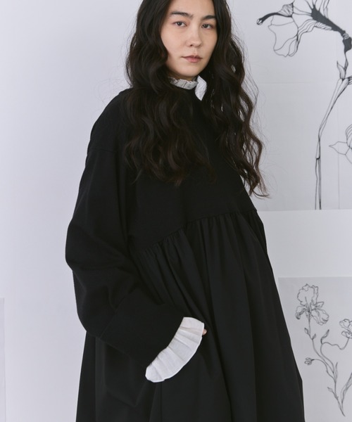 セール】ニットドッキングワンピース（ワンピース）｜Libra Cue