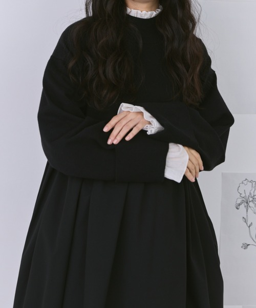 セール】ニットドッキングワンピース（ワンピース）｜Libra Cue