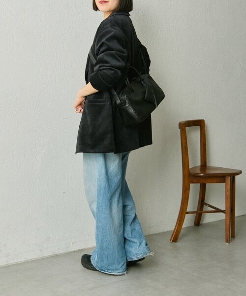 セール】《インフルエンサーuchida企画/本革》2WAYシンプルボストン