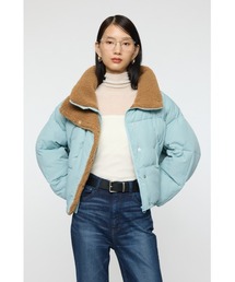 マウジー　アウター  タグ付き　最終値下げ MOUSSY（マウジー）の「CROPPED PUFFER DETACHABLE ジャケット（ダウン