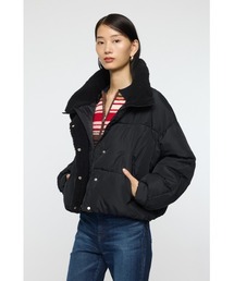 MOUSSY | STAND COLLAR PUFFER JACKET(ダウンジャケット/コート)