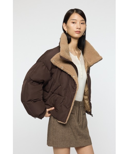 STAND COLLAR PUFFER ジャケット（ダウンジャケット/コート）｜MOUSSY