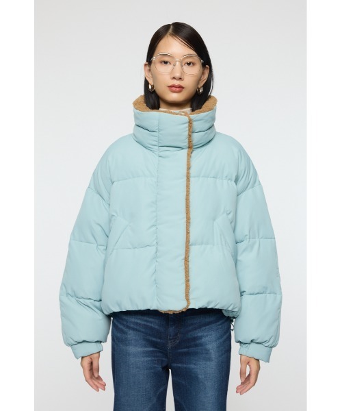 週末値下げ新品moussy STAND COLLAR PUFFER JKダウン1 セール】STAND COLLAR PUFFER ジャケット（ダウンジャケット/コート