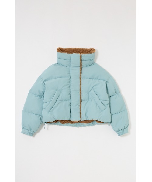 週末値下げ新品moussy STAND COLLAR PUFFER JKダウン1 新品moussy STAND COLLAR PUFFER JKダウンアウター 1