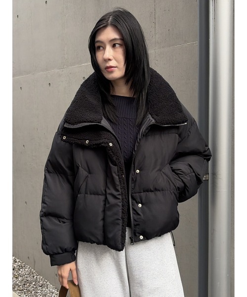 STAND COLLAR PUFFER ジャケット（ダウンジャケット/コート）｜MOUSSY