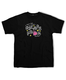 クレヨンラビットTシャツブラック