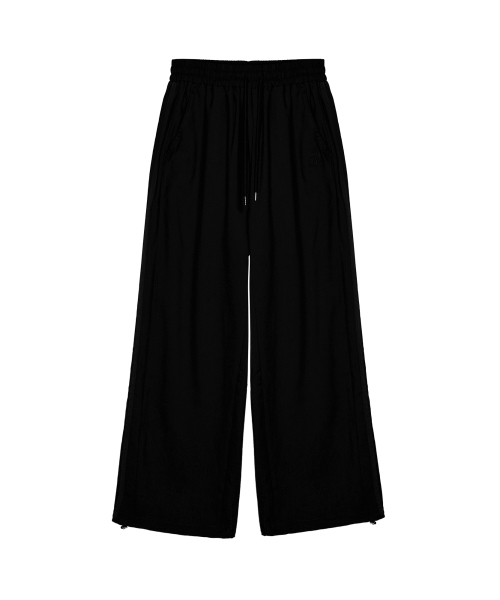 NICK&NICOLE(ニックアンドニコール)の「SIDE LINE STRING SLACKS_BLACK(スウェットパンツ・レディース・その他・FREE)」の5枚目の写真