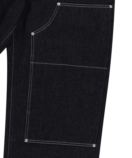 AAKAM(アーカム)の「Double Knee Denim Pants (Dark Blue)(デニムパンツ・レディース・その他・1/2)」の17枚目の写真