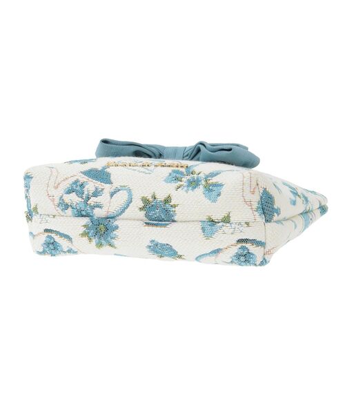 Maison de FLEUR（メゾンドフルール）の「ティーカップ柄ゴブランポーチ（ポーチ・レディース・オフホワイト・FREE）」の20枚目の写真