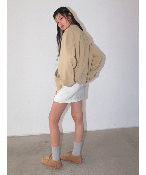 Kijun(キジュン)の「Orbit Patch Jacket Beige(その他アウター・レディース・その他・MEDIUM/LARGE/SMALL)」の3枚目の写真
