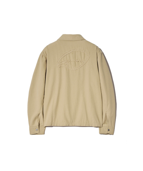 Kijun(キジュン)の「Orbit Patch Jacket Beige(その他アウター・レディース・その他・MEDIUM/LARGE/SMALL)」の5枚目の写真