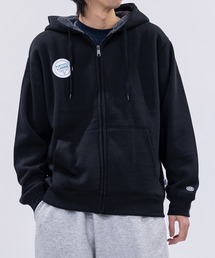 DISCUS（ディスカス）の「【15】〔DISCUS/ディスカス〕ワンポイントロゴ 裏ボア フルジップパーカー（パーカー・レディース）」