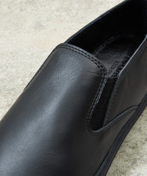 PADRONE（パドローネ）の「PADRONE パドローネ / Ex. SIDE GORE SHOES 別注サイドゴアスリッポンシューズ / PA7043-2005（ドレスシューズ・メンズ・ブラック・40/41/42）」の11枚目の写真