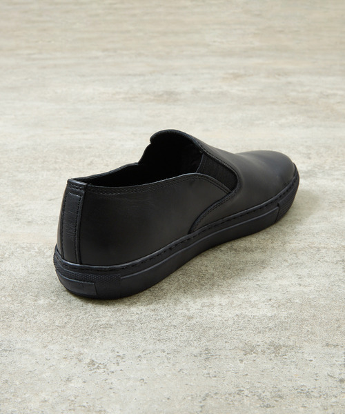 PADRONE（パドローネ）の「PADRONE パドローネ / Ex. SIDE GORE SHOES 別注サイドゴアスリッポンシューズ / PA7043-2005（ドレスシューズ・メンズ・ブラック・40/41/42）」の15枚目の写真