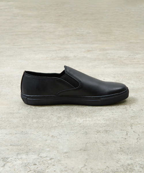 PADRONE（パドローネ）の「PADRONE パドローネ / Ex. SIDE GORE SHOES 別注サイドゴアスリッポンシューズ / PA7043-2005（ドレスシューズ・メンズ・ブラック・40/41/42）」の16枚目の写真