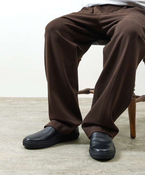 PADRONE（パドローネ）の「PADRONE パドローネ / Ex. SIDE GORE SHOES 別注サイドゴアスリッポンシューズ / PA7043-2005（ドレスシューズ・メンズ・ブラック・40/41/42）」の19枚目の写真