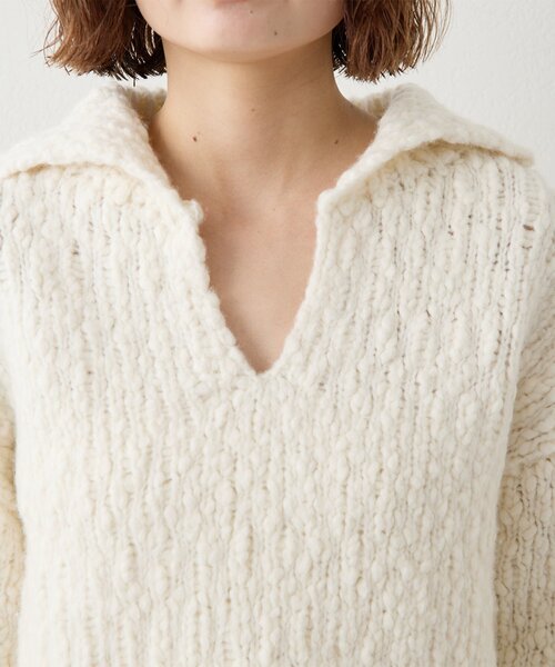 セール】ローゲージスキッパープルオーバー（ニット/セーター）｜Whim