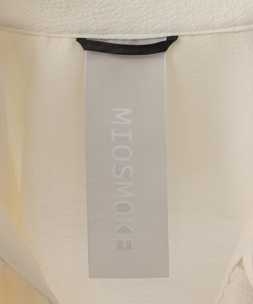 MIOSMOKEY（MIOSMOKEY）の「MIOSMOKEY RUFFLE BLOUSE MIO-252ST002：ブラウス（シャツ/ブラウス・レディース・ホワイト・38）」の14枚目の写真
