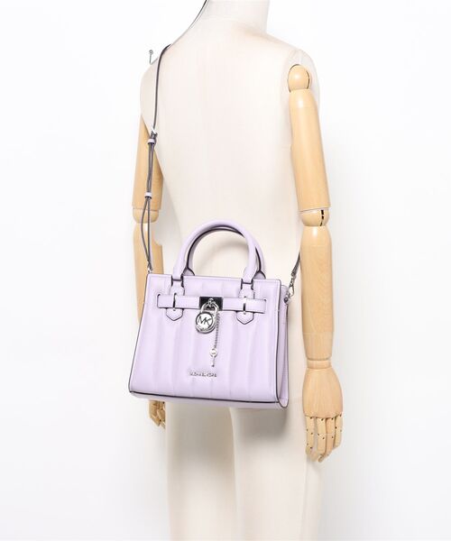 MICHAEL KORS(マイケルコース)の「LANDON SM SATCHEL サッチェル(ハンドバッグ・レディース・ピンク系・FREE)」の5枚目の写真