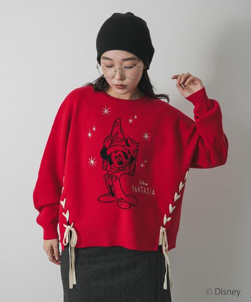 SUNRISE レッド セーター セール】『別注』FANTASIA/コードセーター（ニット/セーター）｜SENSE