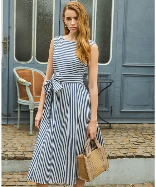 5/20迄・TOCCA トッカ RATTAN BORDER かごバッグ DANCING TOCCA SQUARE SUMMER TOTE かごバッグ（かごバッグ）｜TOCCA