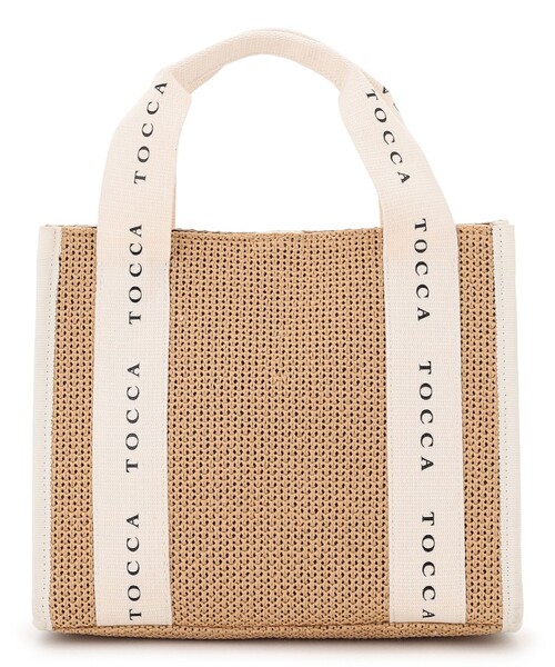 TOCCA(トッカ)の「DANCING TOCCA SQUARE SUMMER TOTE かごバッグ(かごバッグ・レディース・ベージュ系/アイボリー系/ブラック系・F)」の10枚目の写真