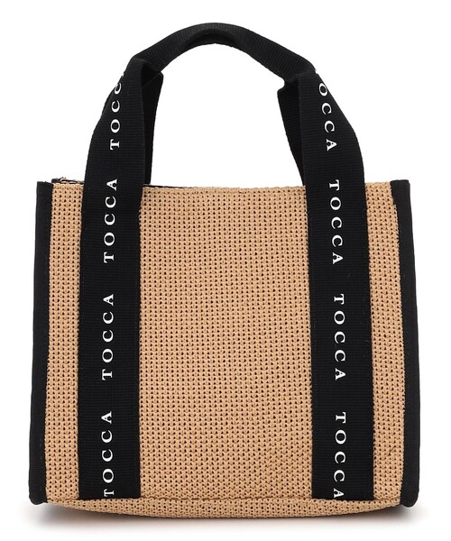 TOCCA(トッカ)の「DANCING TOCCA SQUARE SUMMER TOTE かごバッグ(かごバッグ・レディース・ベージュ系/アイボリー系/ブラック系・F)」の12枚目の写真