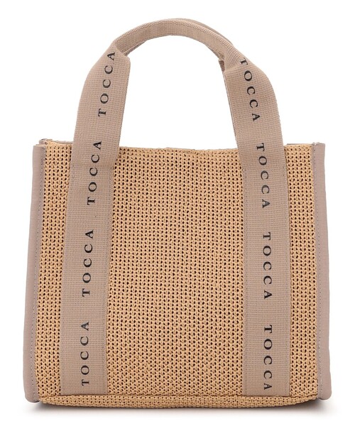 TOCCA(トッカ)の「DANCING TOCCA SQUARE SUMMER TOTE かごバッグ(かごバッグ・レディース・ベージュ系/アイボリー系/ブラック系・F)」の14枚目の写真
