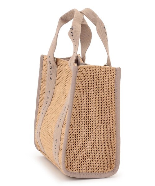 TOCCA(トッカ)の「DANCING TOCCA SQUARE SUMMER TOTE かごバッグ(かごバッグ・レディース・ベージュ系/アイボリー系/ブラック系・F)」の15枚目の写真
