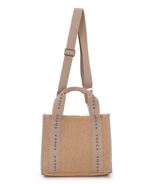 TOCCA(トッカ)の「DANCING TOCCA SQUARE SUMMER TOTE かごバッグ(かごバッグ・レディース・ベージュ系/アイボリー系/ブラック系・F)」の17枚目の写真