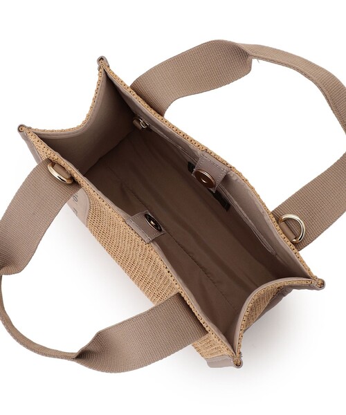 TOCCA(トッカ)の「DANCING TOCCA SQUARE SUMMER TOTE かごバッグ(かごバッグ・レディース・ベージュ系/アイボリー系/ブラック系・F)」の21枚目の写真